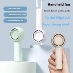 Portable Handheld Rechargeable Mini Turbine Bladeless Fan