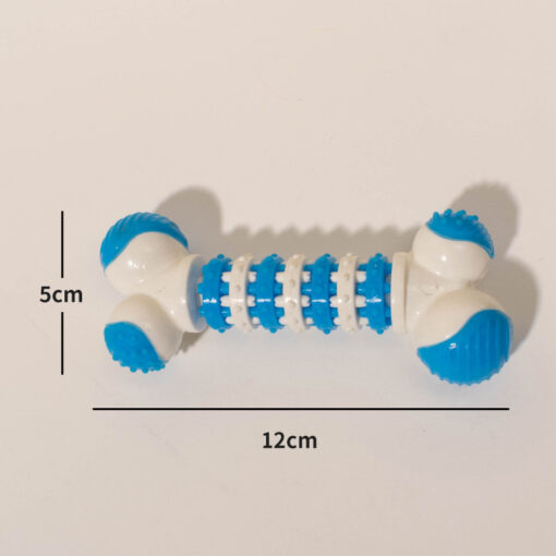 Interactive Dog Bone-Shaped Puppy Chew Teething Toy