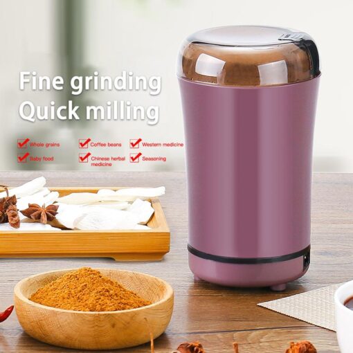 Portable Mini Electric Kitchen Coffee Bean Grinder Crusher