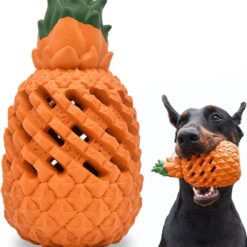 Multipurpose Rubber Pineapple Dog Chew Teething Toy