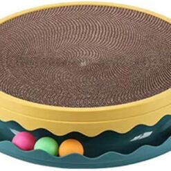 Interactive Double Layer Round Cat Scratcher Ball Toy