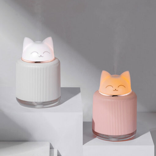 Multifunctional Mini Desktop Noiseless Ambient Light Humidifier