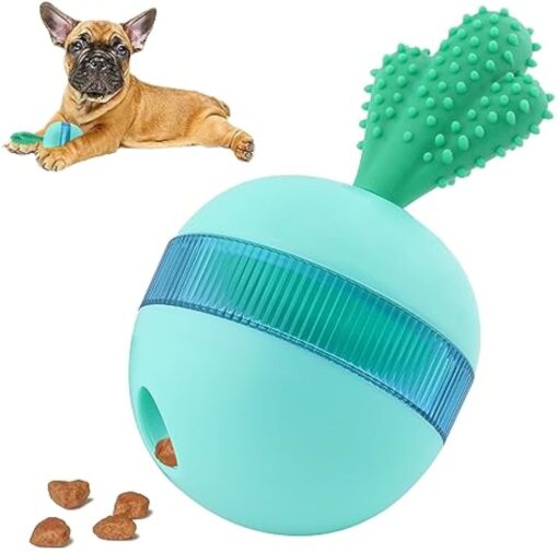 Interactive Tumbler Treat Dispensing Dog Puzzle Chew Toy