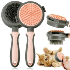 2 In 1 Double Side Cat Brush Grooming Massage Comb