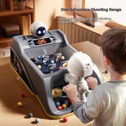 Interactive Children's Marbles Shooting Game Educational Toy
