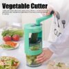 Multifunctional Hand-crank Kitchen Vegetable Shredder Grater