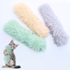 Interactive Cat Soft Pillows Crinkle Sound Catnip Toy