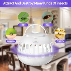 Multifunctional USB Charging Insect Killer Light Trap Lamp