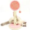 Interactive Cute Cat Scratching Post Hanging Ball Toy