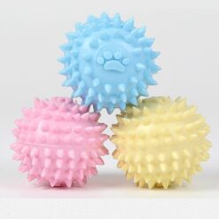 Interactive Chewing Rubber Ball Pet Tooth Cleaning Toy