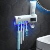 Multifunctional Toothbrush UV Sterilizer Holder Squeezer