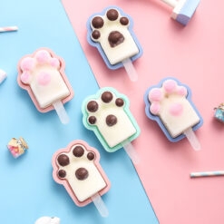 Cute Cartoon Household Ice Popsicle Cream Mold