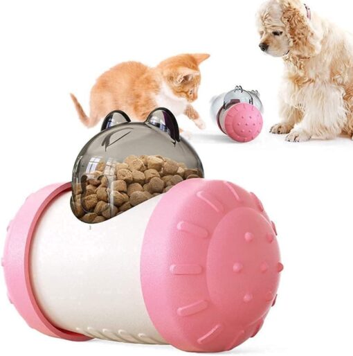 Multifunctional Cat Treat Dispensing Feeder Toy