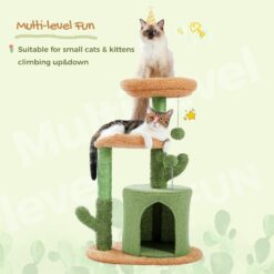 Multifunctional Cat Nest Cactus Tree Climbing Frame