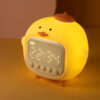 Smart Wake-up Hug Duck Alarm Clock Night Light Lamp