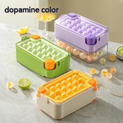 Creative Household Ice Hockey Cube Mold Storage Box