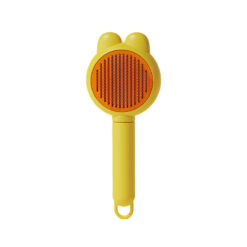 Pet Grooming Shedding Comb Self-Cleaning Hair Brush