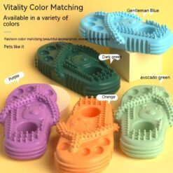 Cute Slipper Shape Pet Bite-resistant Grinding Teeth Toy