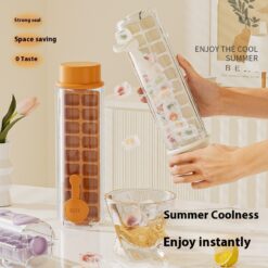 Rotating Household Dustproof Cover Ice Mold Tray