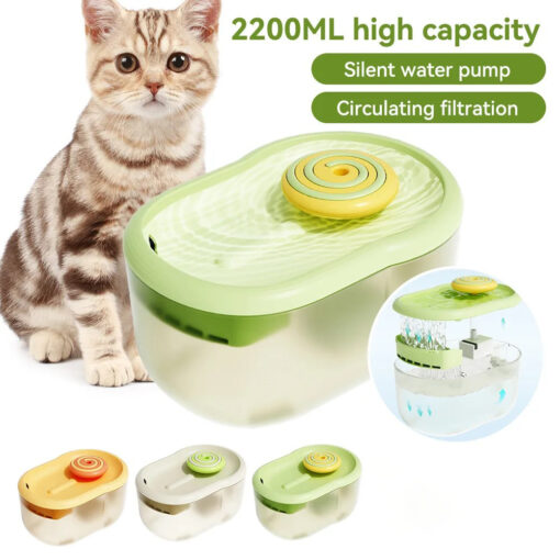 Automatic Intelligent Ultra-Quiet Pet Water Dispenser