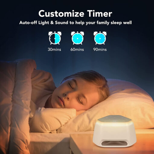 Music Timing Night Light White Noise Sleeping Aid Instrument