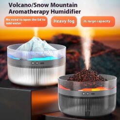 Multifunctional Volcano Aroma Diffuser Flame Humidifier