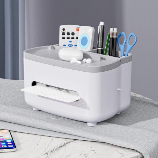 Multi-functional Household Desktop Table Tissue Holder