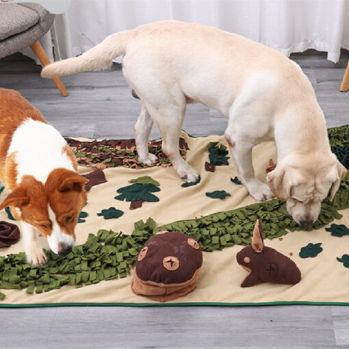 Pet Food Hiding Anti-choke Sniffing Puzzle Feeder Pad