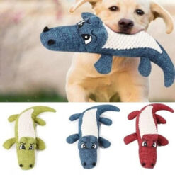 Interactive Pet Biting Sound Grinding Teeth Squeaky Plush Toy