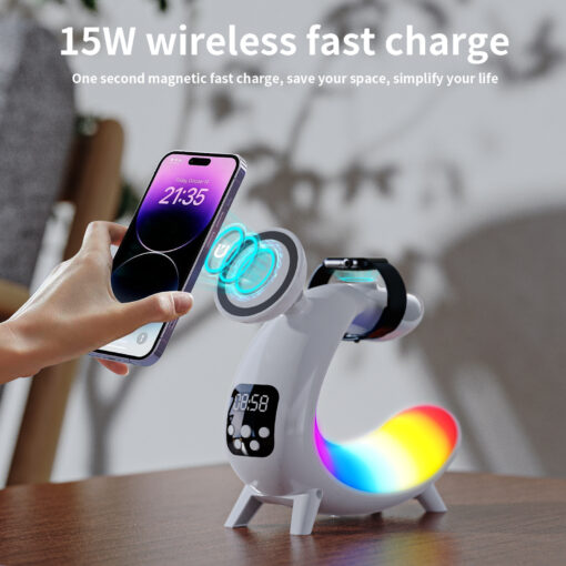 Multifunctional Magnetic Wireless Charging Table Lamp