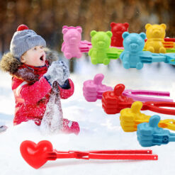 Creative Cute Design Snowball Mold Maker Clip