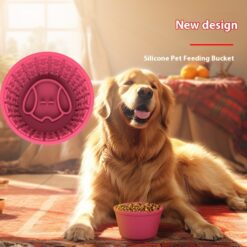 Multi-purpose Silicone Durable Dog Food Feeder Bowl