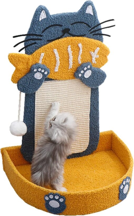 Double Layer Sisal Scratch Hanging Ball Board Toy