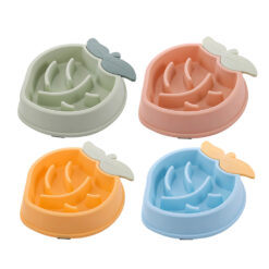 Non-slip Pet Slow Food Eating Feeder Bowl