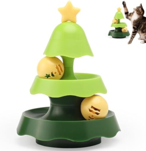 Interactive Track Catnip Balls Cat Roller Track Puzzle Toy