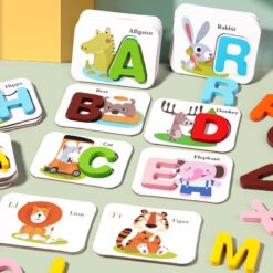 Creative Early Educational Matching Letter Game Puzzle Toy