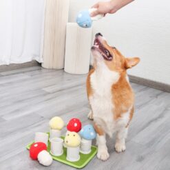 Creative Dog Treat Dispensing Slow Feeder Snuffle Plush Toy