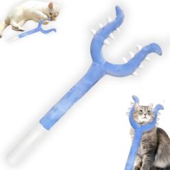 Interactive Naughty Plush Cat Stick Wand Catch Toy