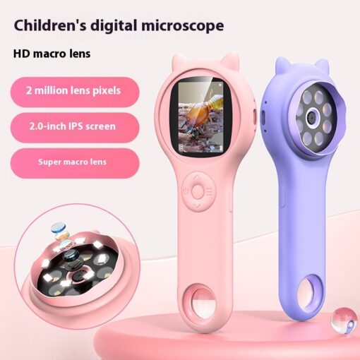 Portable Digital Microscope Children's Science Experiment Toy