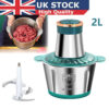 Electric Stainless Steel Processor Blender Mixer Spices Grinder