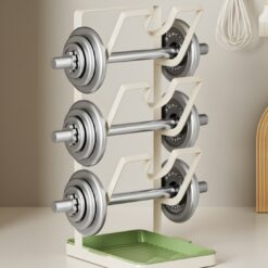 Wall-mounted Punch-free Kitchen Pot Lid Shelf Storage Rack