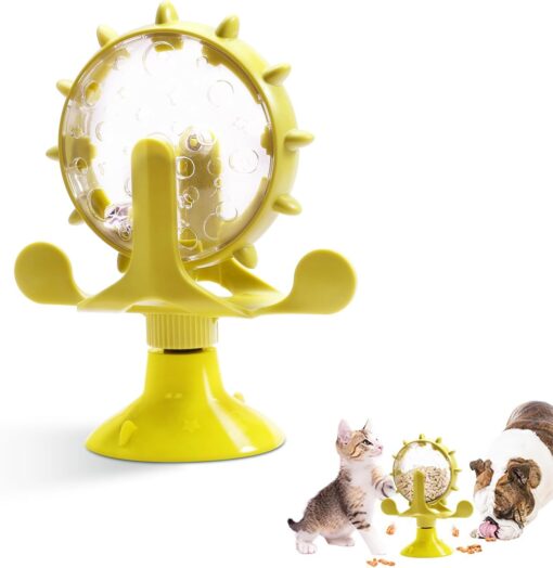 Interactive Windmill Food Leak Puzzle Pet Slow Feeder