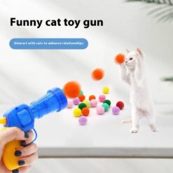 Interactive Fun Relieving Gun Plush Ball Toy