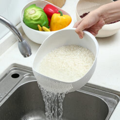 Kitchen Household Basin Fruit Vegetable Draining Strainer