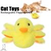 Interactive Electric Bird Realistic Flapping Cat Toy