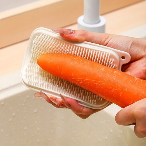 Multifunctional Kitchen Fruit Vegetable Cleaning Brush