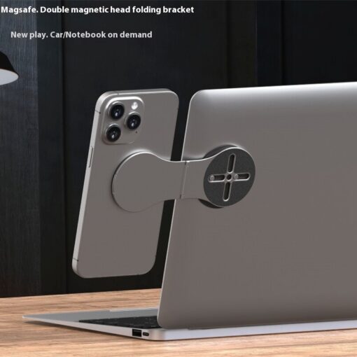 Magnetic Desktop Folding Screen Navigation Bracket Holder