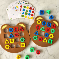 Children's Montessori Geometric Shape Matching Desktop Toy