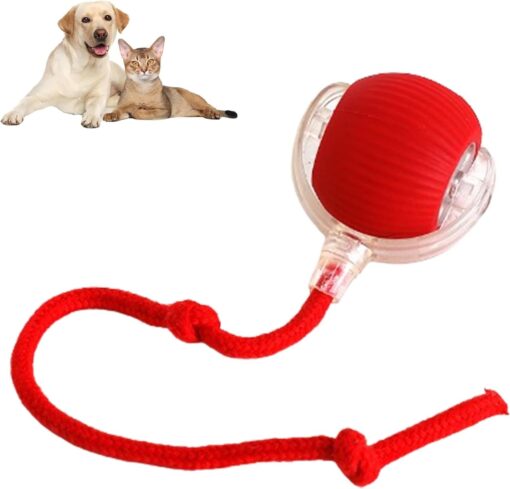 Interactive 360 Smart Automatic Rolling Pet Ball Toy