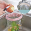 Creative Space Saving Kitchen Sink Clip Garbage Rack